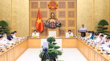 Thủ tướng chủ trì cuộc thảo luận về điều hành kinh tế vĩ mô