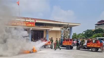 Mô hình tổ liên gia PCCC: Để mỗi người dân là một người lính cứu hỏa