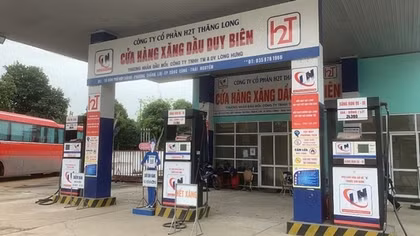 Cửa hàng xăng dầu Duy Biên ngừng bán hàng "không cần" thông báo