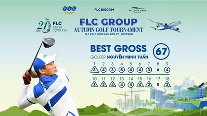 Golfer Nguyễn Minh Tuấn vô địch FLC Group Autumn Golf Tournament