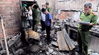 Cháy nhà, mẹ chồng và con dâu tử vong