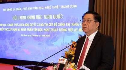 Tiếp thu các ý kiến tâm huyết, trách nhiệm với văn học nghệ thuật nước nhà