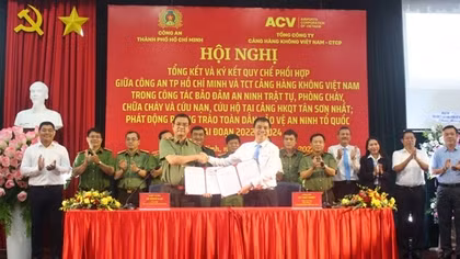 Phối hợp bảo đảm ANTT tại Cảng Hàng không quốc tế Tân Sơn Nhất