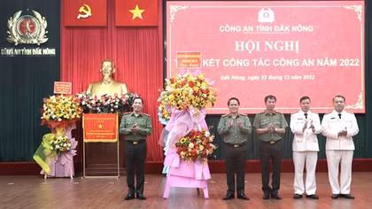 Công an Đắk Nông triển khai nhiệm vụ công tác năm 2023