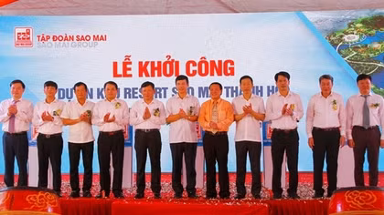 Khởi công xây dựng Resort Sao Mai Thanh Hóa nghìn tỷ - Giá trị của sự kiên trì