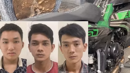 3 tên cướp dùng bình xịt hơi cay tấn công tổ công tác để tẩu thoát