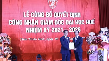 Đại học Huế có tân Giám đốc