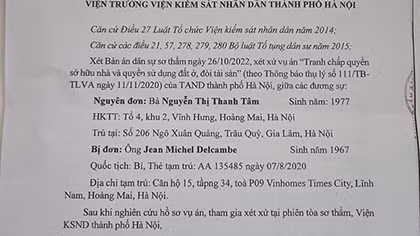 Kháng nghị bản án tranh chấp nhà ở với người nước ngoài