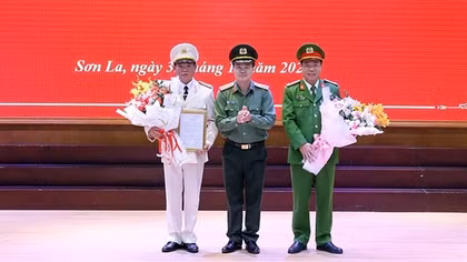 Công an tỉnh Sơn La có tân Phó giám đốc