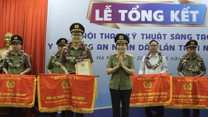Nhiều kỹ thuật hay, có tính ứng dụng cao được trình diễn tại Hội thao Kỹ thuật sáng tạo Y tế CAND