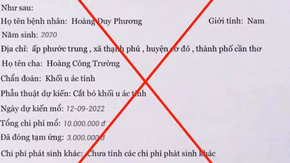 Cảnh báo tình trạng mượn danh Bệnh viện Chợ Rẫy để lừa gạt qua mạng xã hội