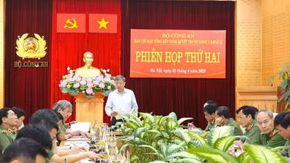 Tổng kết Nghị quyết Trung ương 8 khóa XI trong CAND đạt hiệu quả, toàn diện