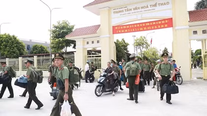Trường Cao đẳng ANND I đưa học viên xuống cơ sở "3 cùng" với dân