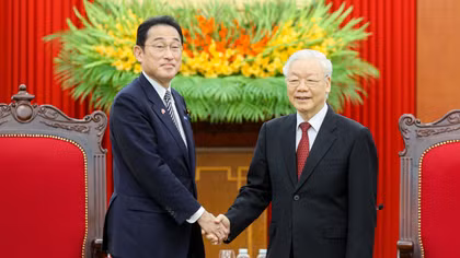 Lãnh đạo Đảng, Nhà nước tiếp Thủ tướng Nhật Bản Kishida Fumio