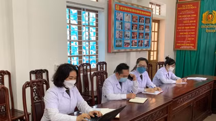 Những bác sỹ Công an trong tổ tư vấn, điều trị F0 tại nhà