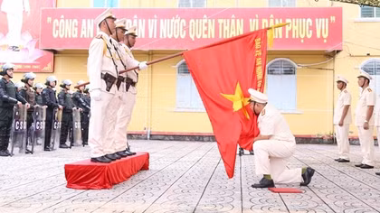 Thành lập Tiểu đoàn Cảnh sát cơ động dự bị chiến đấu Công an tỉnh Sóc Trăng