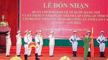 Phát huy truyền thống, Công an tỉnh Lào Cai hoàn thành xuất sắc nhiệm vụ năm 2022