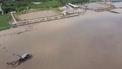 Khai thác trái phép 1.000m3 khoáng sản bị phạt 45 triệu đồng