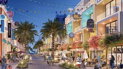 Nam Group khởi công xây dựng phân khu nhà phố 2 mặt tiền The Sea - Thanh Long Bay