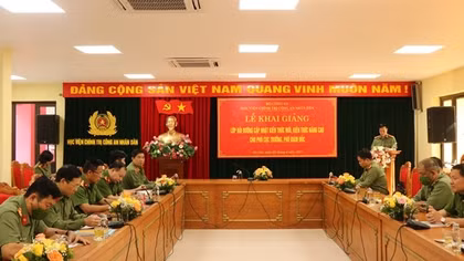 Khai giảng Lớp bồi dưỡng kiến thức mới, nâng cao cho Phó Cục trưởng, Phó Giám đốc năm 2022
