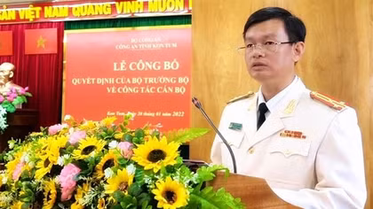 Kon Tum có tân Phó Giám đốc Công an tỉnh