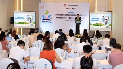Khởi động chuỗi truyền thông đặc biệt hưởng ứng “Ngày sức khỏe tiêu hóa thế giới”