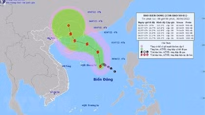 Chủ động ứng phó với cơn bão số 1