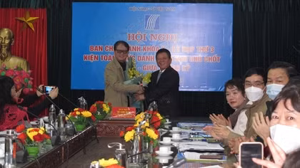 Thiếu tướng, nhạc sĩ Nguyễn Đức Trịnh giữ chức Chủ tịch Hội Nhạc sĩ Việt Nam