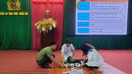Tập huấn cấp cứu chấn thương, phòng chống tai nạn thương tích