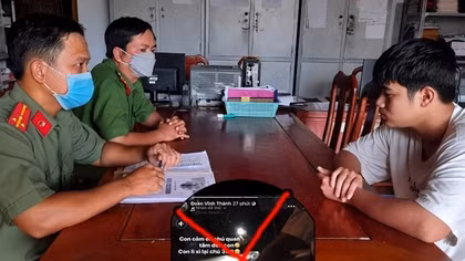 Xử lý nam thanh niên đăng tin bịa đặt “lì xì” CSGT