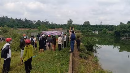 Đi đánh bắt cá phát hiện thi thể thanh niên dưới hồ