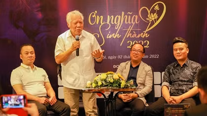 Nghệ sĩ Thanh Lam, Ngọc Sơn và dàn sao biểu diễn trong chương trình “Ơn nghĩa sinh thành”