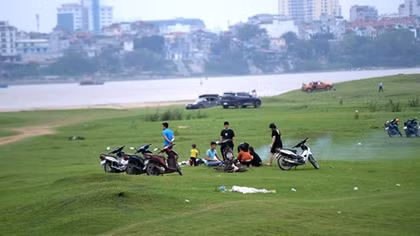 Hà Nội phát triển bãi giữa sông Hồng thành công viên văn hóa du lịch