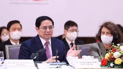 Thủ tướng Phạm Minh Chính: Việt Nam đã bắt kịp xu thế phục hồi, phát triển