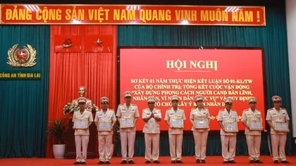 Đánh giá cao sự tận tụy, trách nhiệm của Công an tỉnh Gia Lai