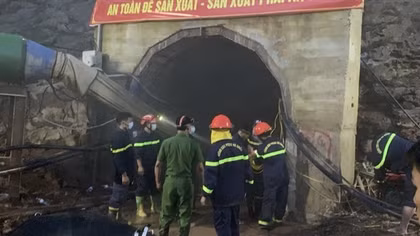 Xuyên đêm cứu hộ nạn nhân mắc kẹt trong hầm thủy điện