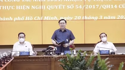 Xây dựng TP Hồ Chí Minh là hình mẫu cải cách, đổi mới và phát triển
