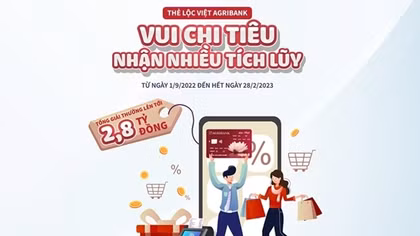 Hoàn 10% giá trị chi tiêu với thẻ tín dụng nội địa Lộc Việt