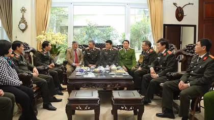Đảng ủy Công an Trung ương, Bộ Công an thắp hương tưởng niệm đồng chí Trần Quyết