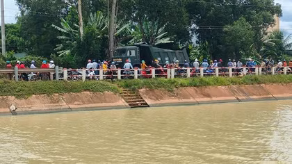 Tìm được thi thể ba mẹ con đuối nước thương tâm