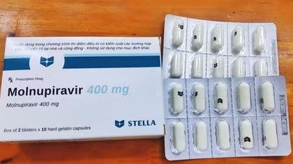 Đã phân bổ hơn 450.000 liều thuốc Molnupiravir điều trị F0 thể nhẹ