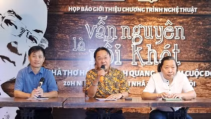 “Vẫn nguyên là nỗi khát” - đêm thơ nhạc đặc biệt của nhà thơ Hồng Thanh Quang