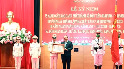 Báo Công an nhân dân: Một năm ghi đậm dấu ấn