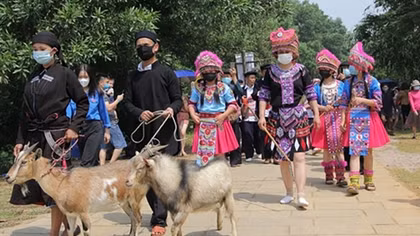 Du khách Thủ đô náo nức trải nghiệm chợ phiên vùng cao ngay tại Hà Nội