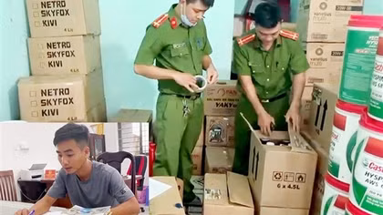 Phát hiện số lượng "khủng" dầu nhớt tại An Giang có dấu hiệu giả
