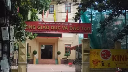 Bắt tạm giam nguyên Trưởng phòng GD&ĐT thị xã Quảng Yên
