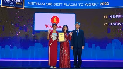 Vingroup thuộc Top 10 nơi làm việc tốt nhất Việt Nam