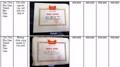 "Biến" kỷ vật chiến tranh do cựu chiến binh trao tặng thành… mua sắm