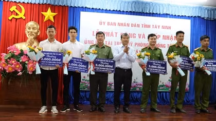 Phát động "Quỹ phòng, chống tội phạm" ở Tây Ninh