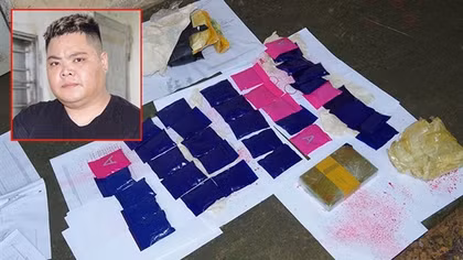 Bắt vụ vận chuyển 1 bánh heroin và hơn 6.000 viên hồng phiến